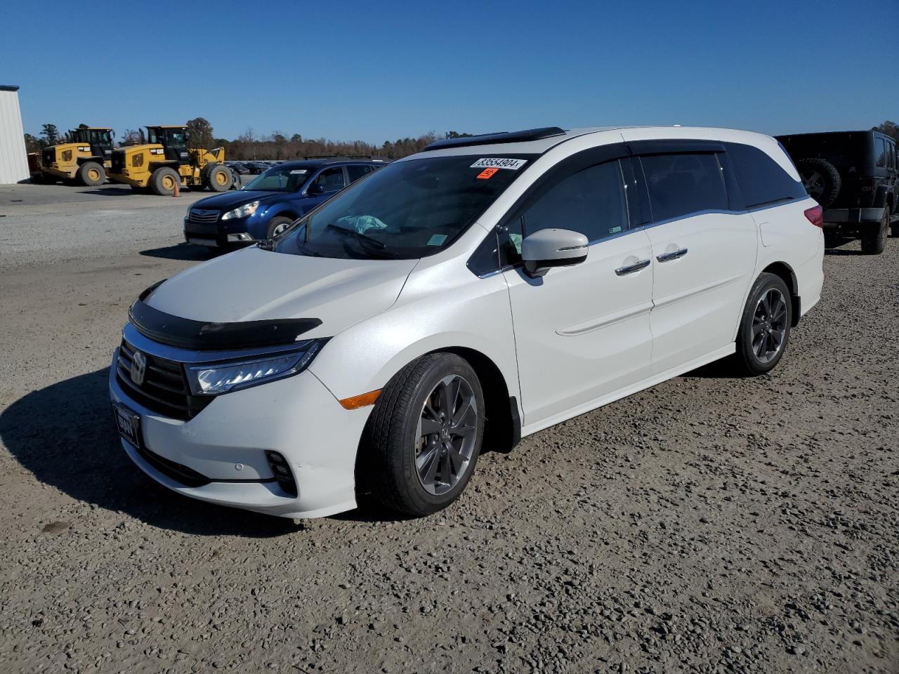 2022 HONDA ODYSSEY ELITE VIN:5FNRL6H91NB048278
