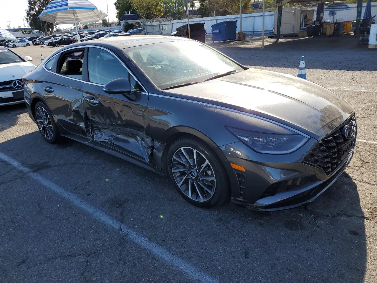 2022 HYUNDAI SONATA LIMITED VIN:KMHL34J21NA231983