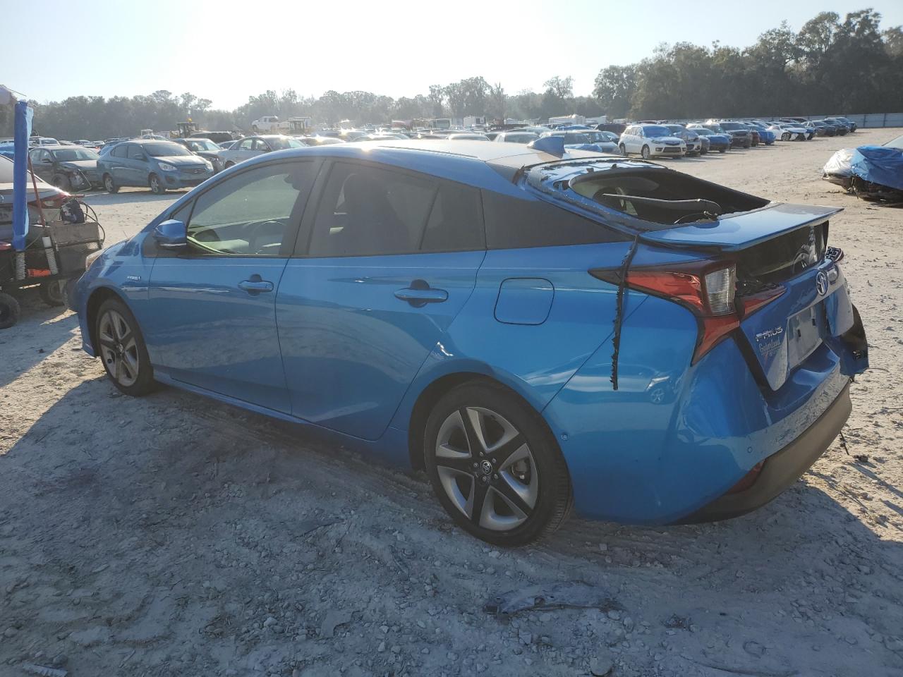 2022 TOYOTA PRIUS NIGHT SHADE VIN:JTDKAMFUXN3186143