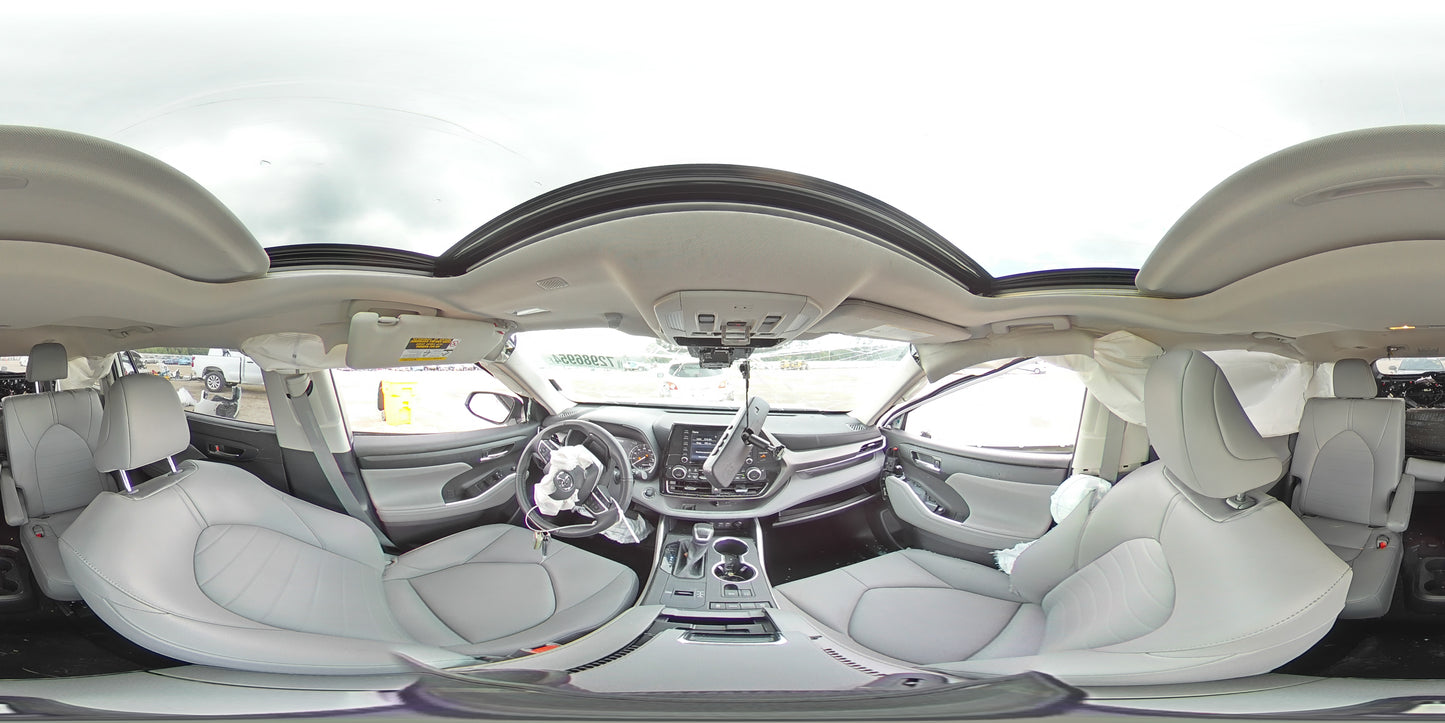 2022 TOYOTA HIGHLANDER XLE VIN:5TDGZRAH2NS559843