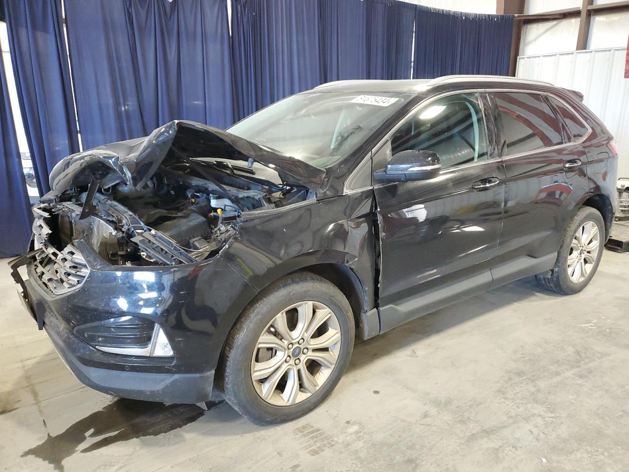 2022 FORD EDGE TITANIUM VIN:2FMPK4K92NBA59435