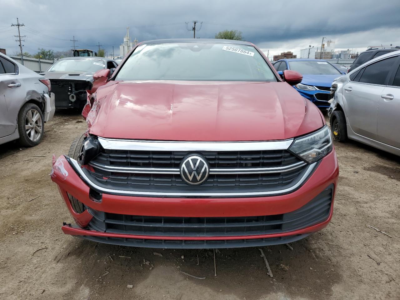 2022 VOLKSWAGEN JETTA SE VIN:3VW7M7BU1NM010596