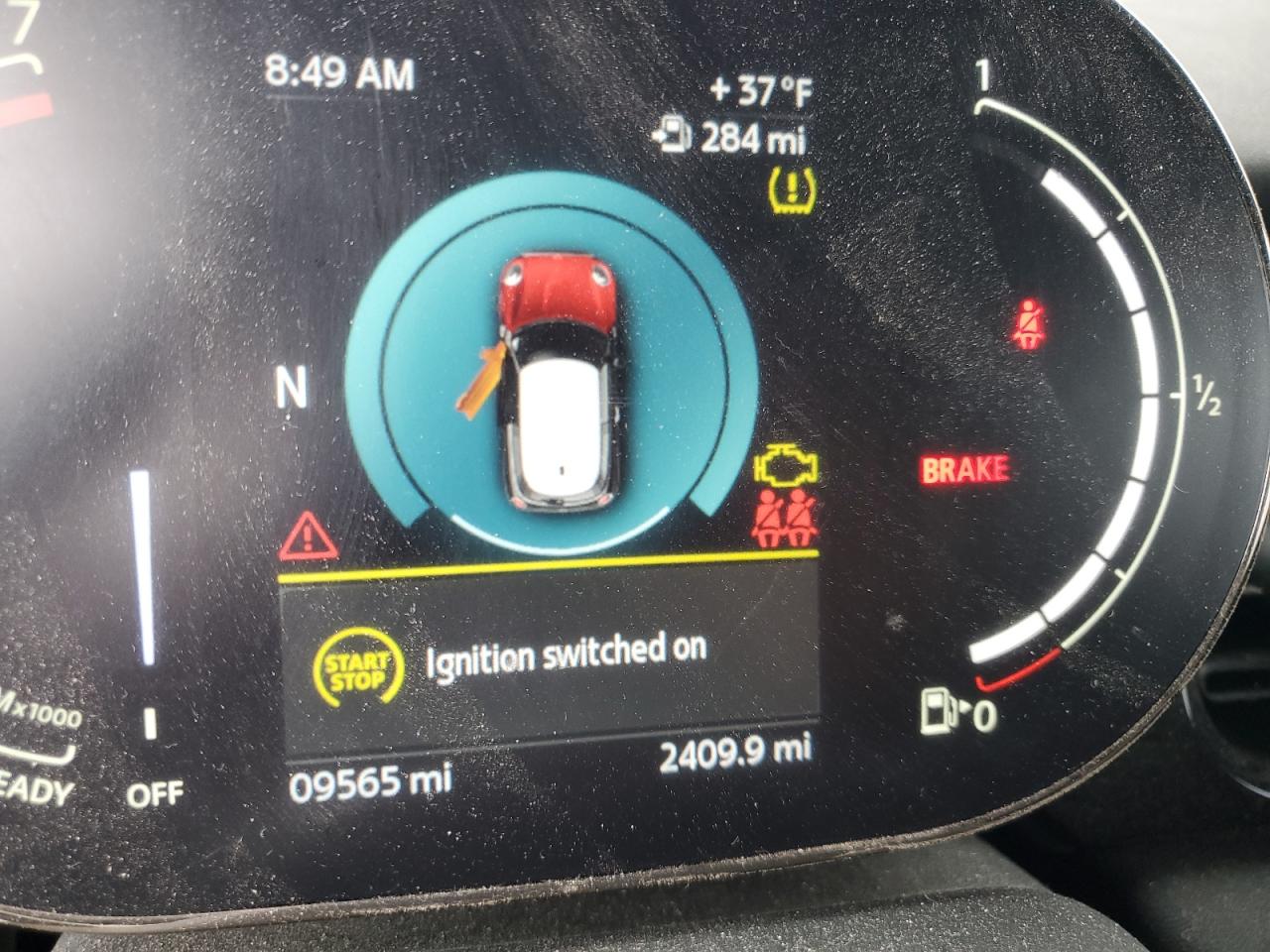 2023 MINI COOPER S VIN:WMW53DH03P2T81248