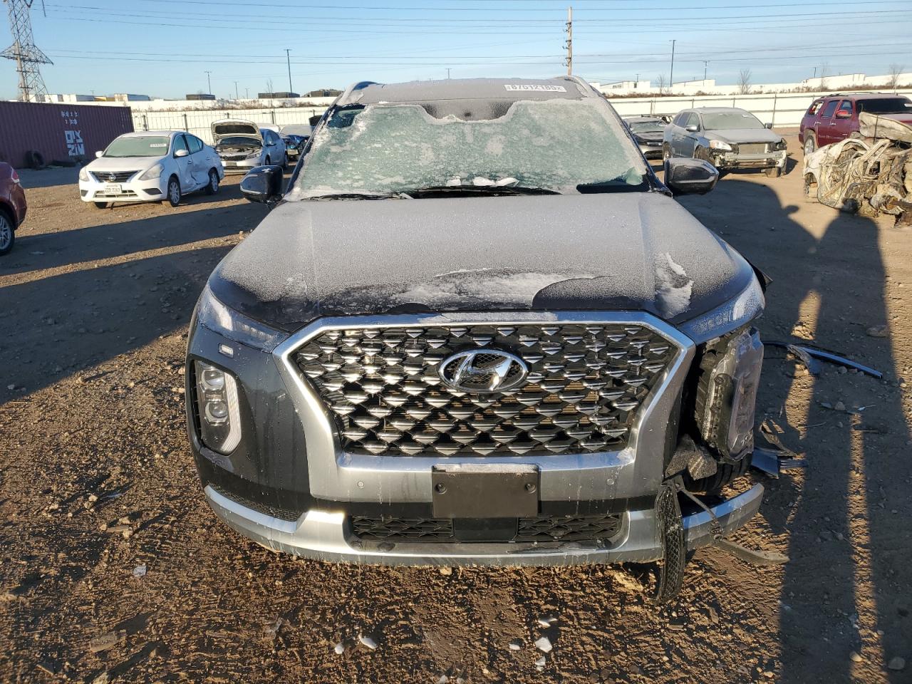 2022 HYUNDAI PALISADE CALLIGRAPHY VIN:KM8R7DHE7NU335634