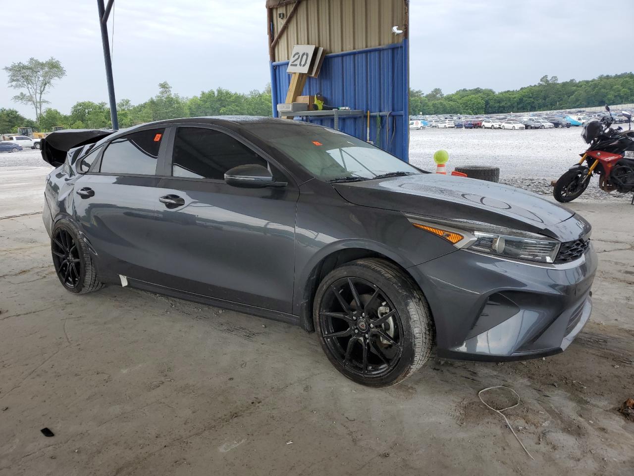 2022 KIA FORTE FE VIN:3KPF24AD8NE484396
