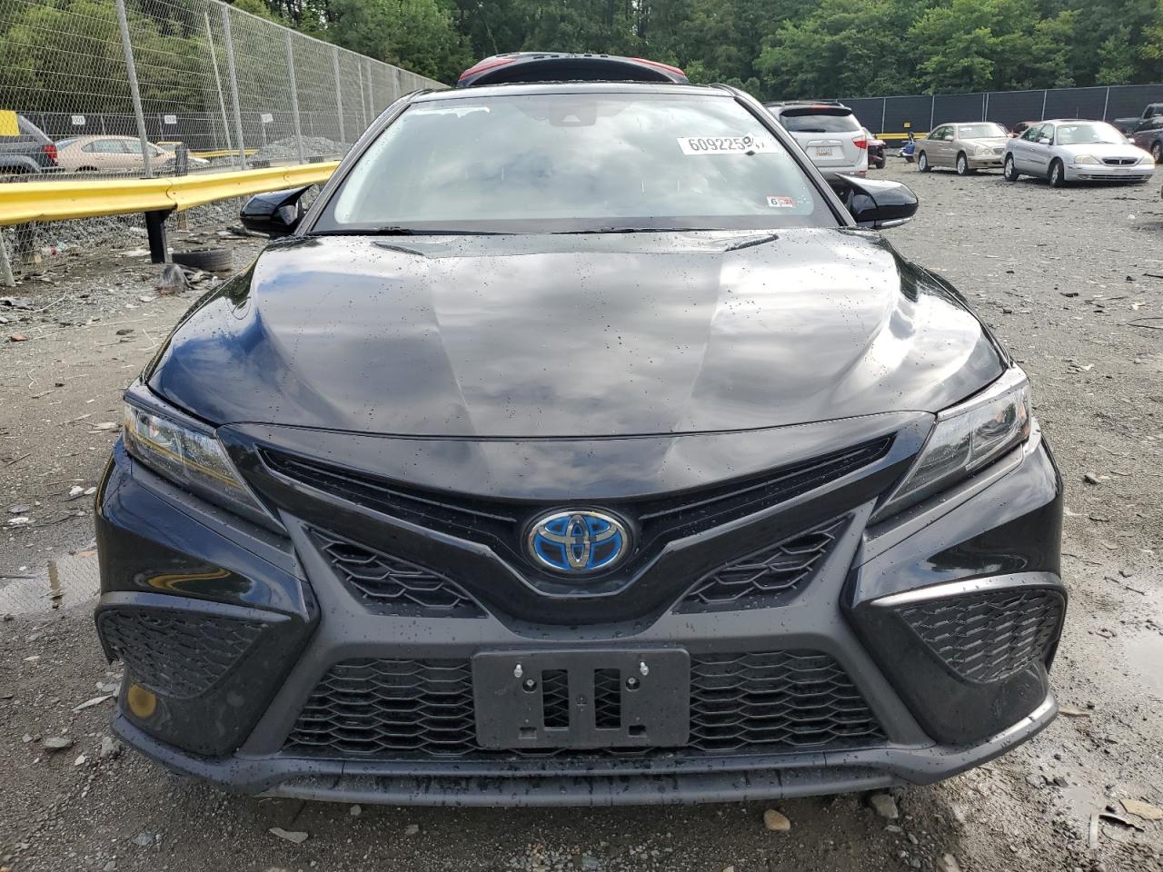 2022 TOYOTA CAMRY NIGHT SHADE VIN:4T1G31AK6NU593046