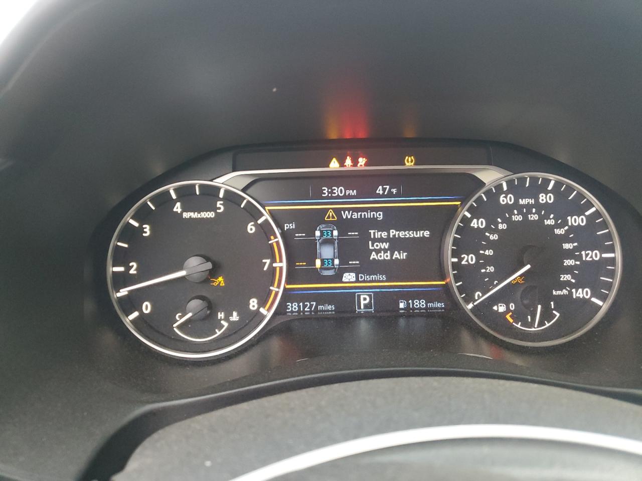 2022 NISSAN ALTIMA SR VIN:1N4BL4CV5NN363747