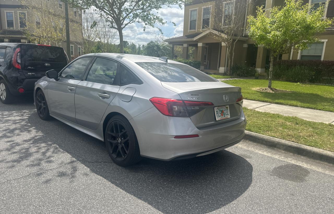 2022 HONDA CIVIC SPORT VIN:2HGFE2F55NH541995
