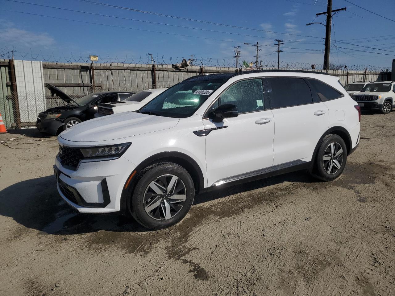 2022 KIA SORENTO S VIN:5XYRL4LC8NG095601