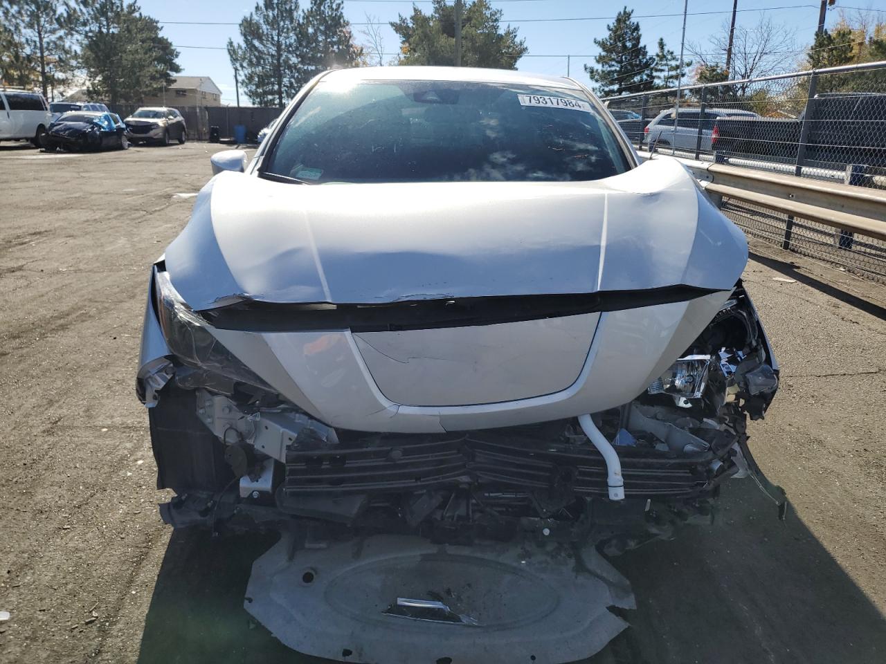 2022 NISSAN LEAF S VIN:1N4AZ1BV3NC559014