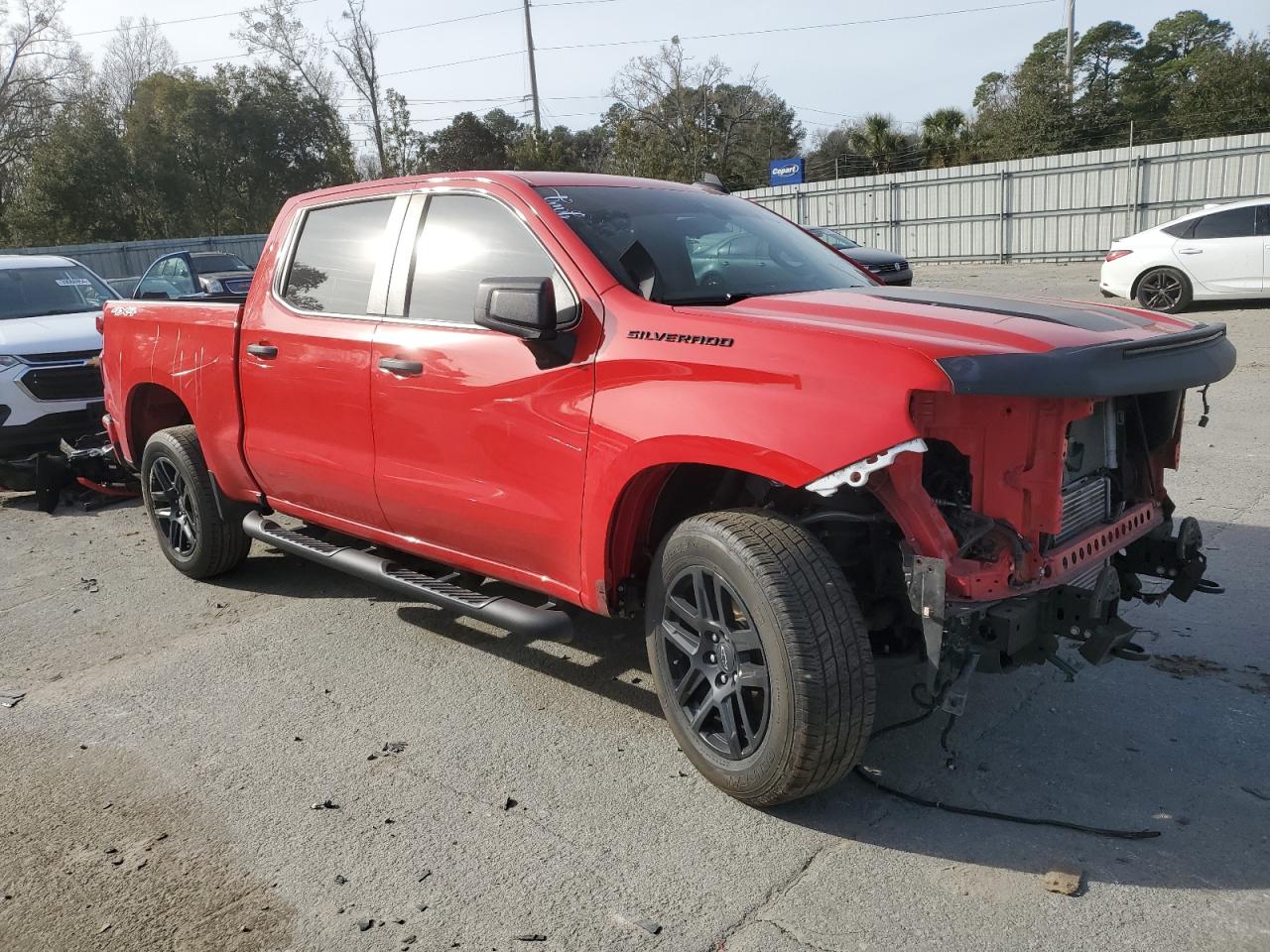 2022 CHEVROLET SILVERADO LTD K1500 CUSTOM VIN:1GCPYBEK2NZ189850