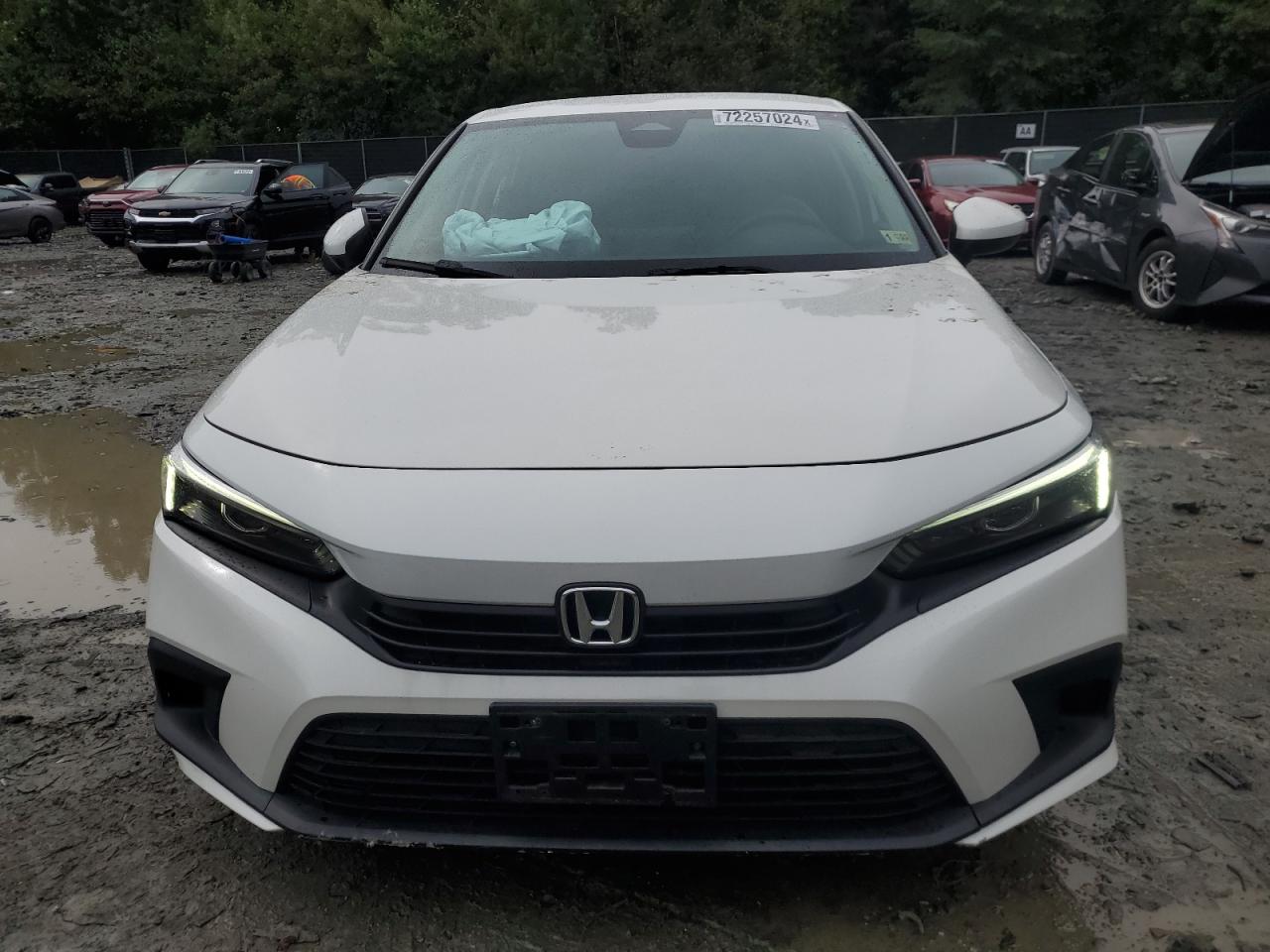 2022 HONDA CIVIC LX VIN:2HGFE2F27NH511273