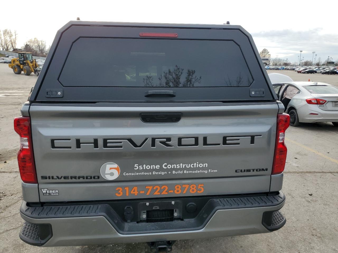 2023 CHEVROLET SILVERADO K1500 CUSTOM VIN:1GCPDBEK3PZ142177