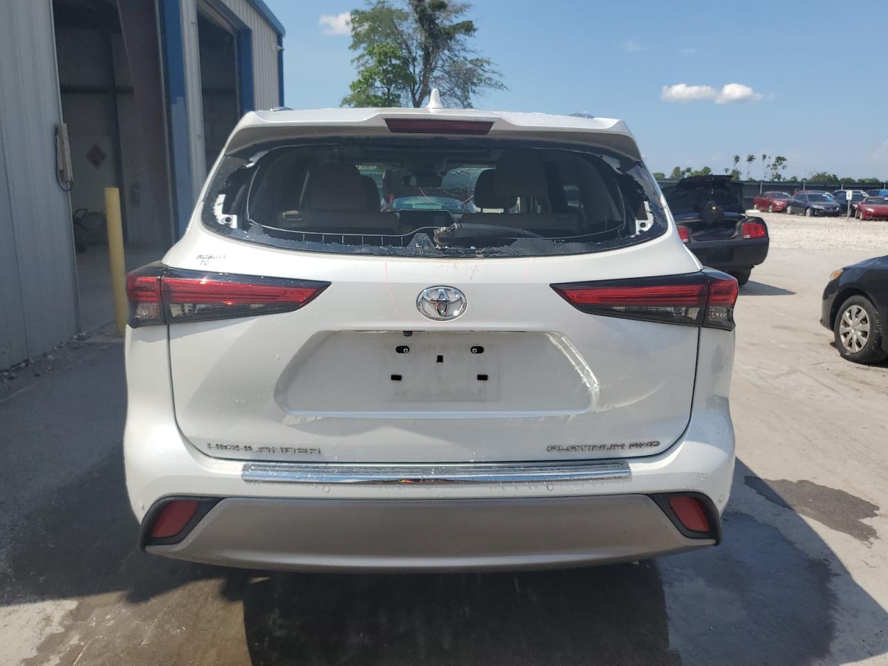 2022 TOYOTA HIGHLANDER PLATINUM VIN:WP0AA2A8XNS255297