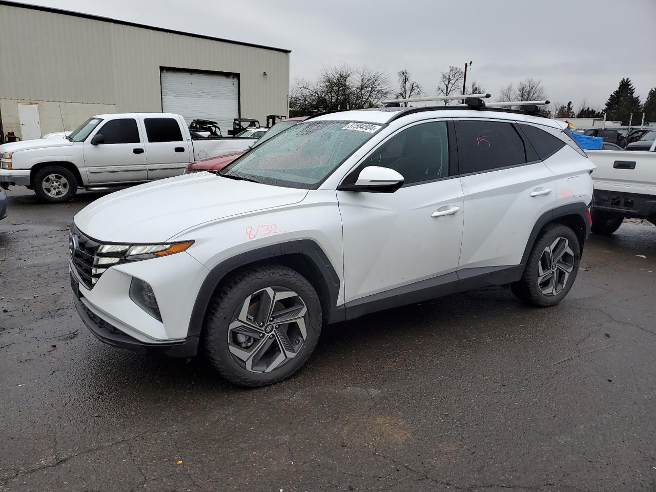 2022 HYUNDAI TUCSON SEL VIN:5NMJFCAE7NH015519