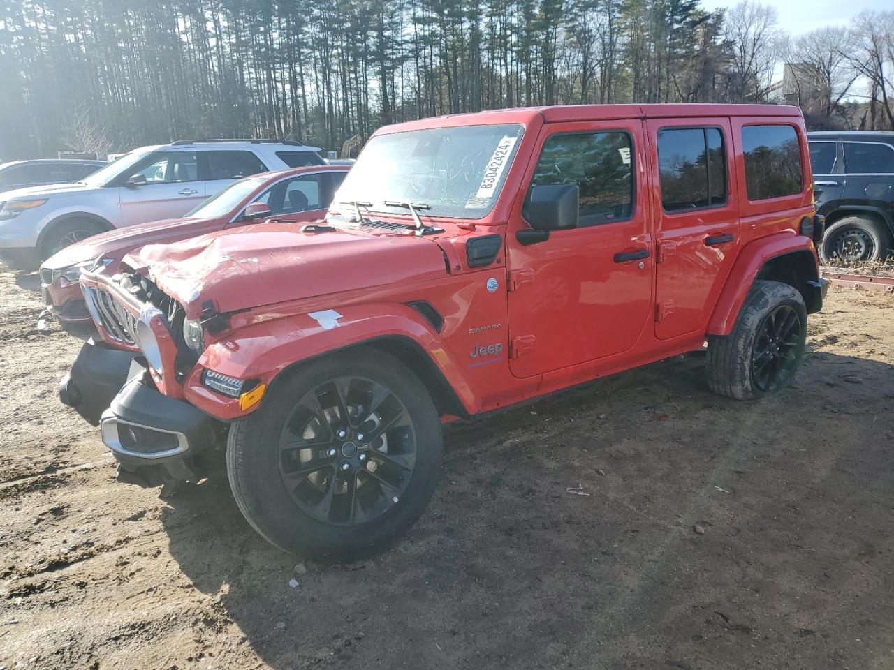 2024 JEEP WRANGLER SAHARA 4XE VIN:1C4RJXP63RW233145