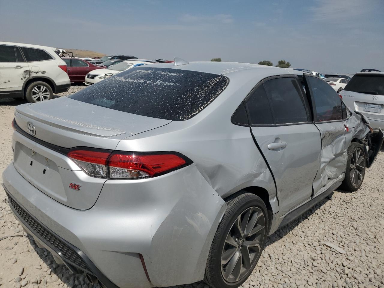 2022 TOYOTA COROLLA SE VIN:5YFS4MCE7NP112545