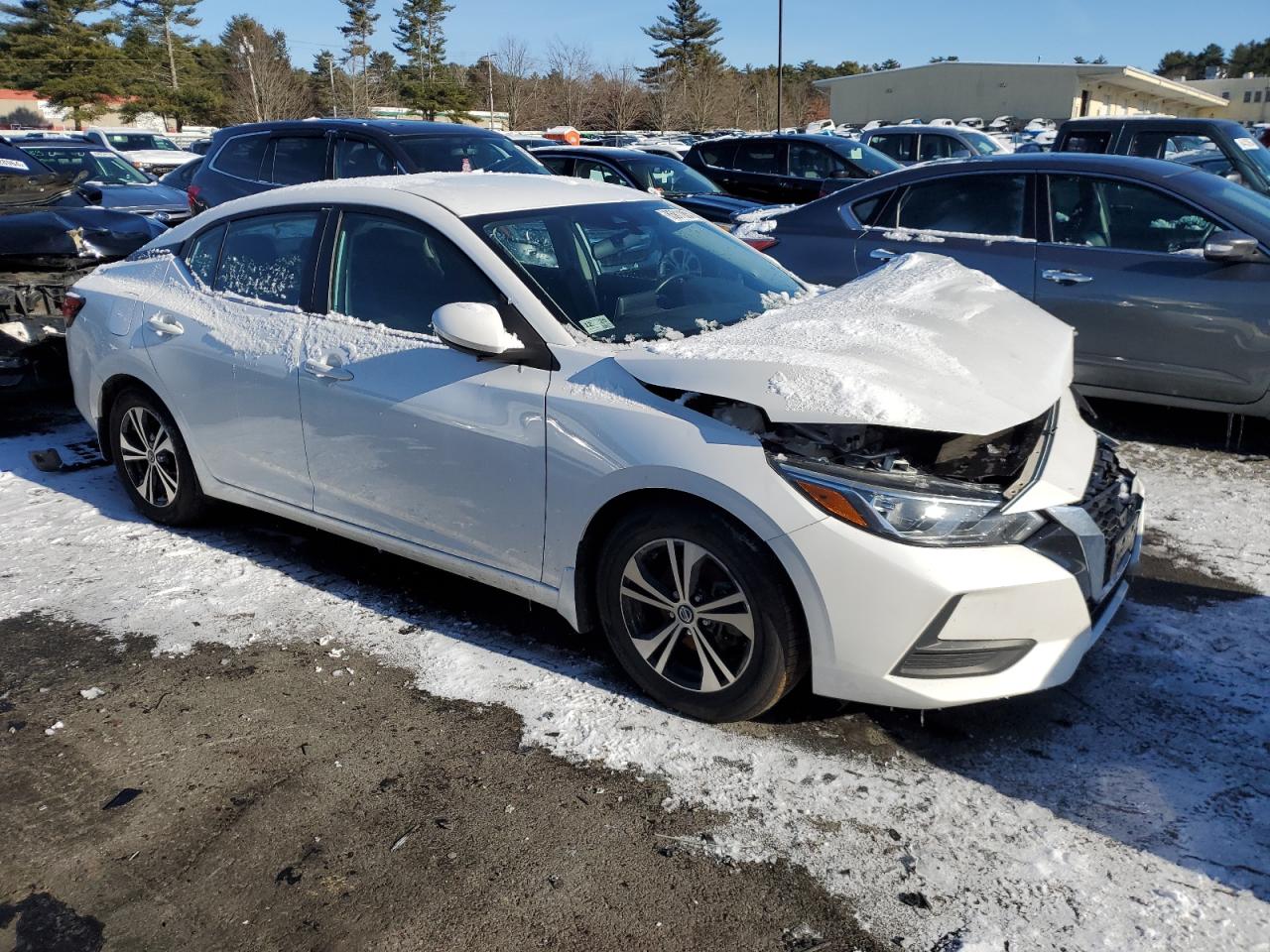 2022 NISSAN SENTRA SV VIN:3N1AB8CVXNY211663