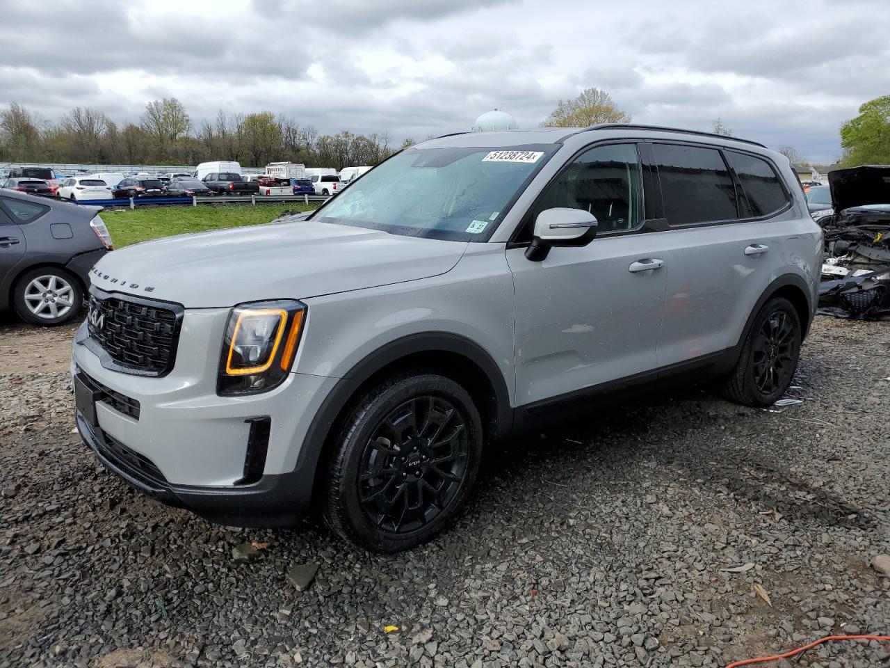 2022 KIA TELLURIDE EX VIN:5XYP3DHC8NG309454