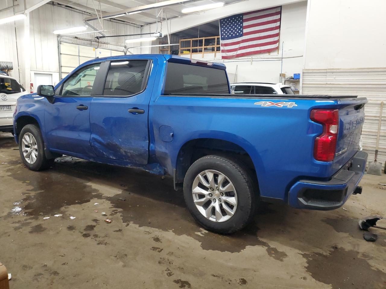 2022 CHEVROLET SILVERADO K1500 CUSTOM VIN:1GCPDBEK0NZ607527