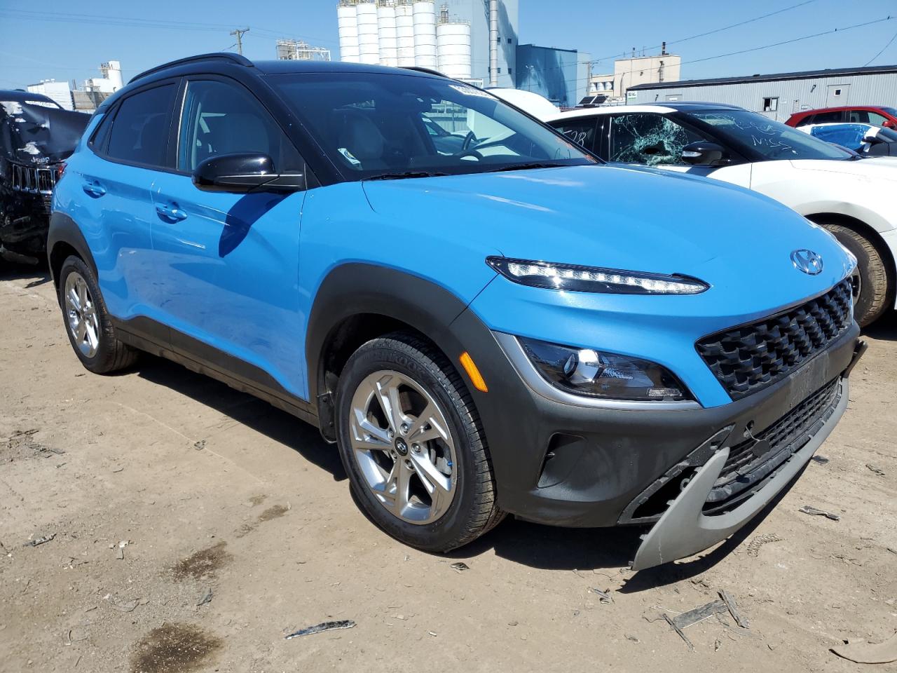 2022 HYUNDAI KONA SEL VIN:KM8K6CAB9NU888767