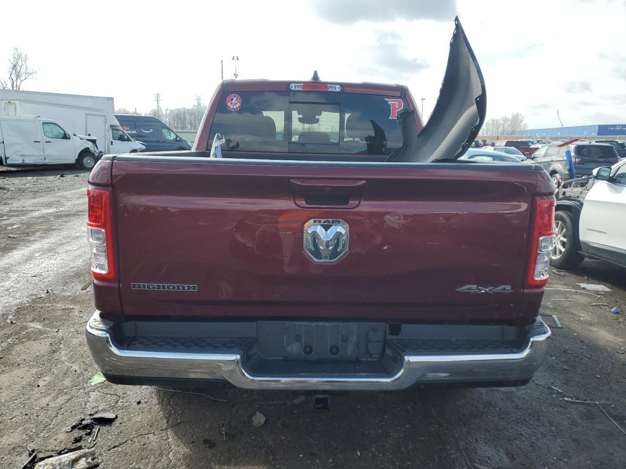 2022 RAM 1500 BIG HORN/LONE STAR VIN:1C6RRFFG9NN342293