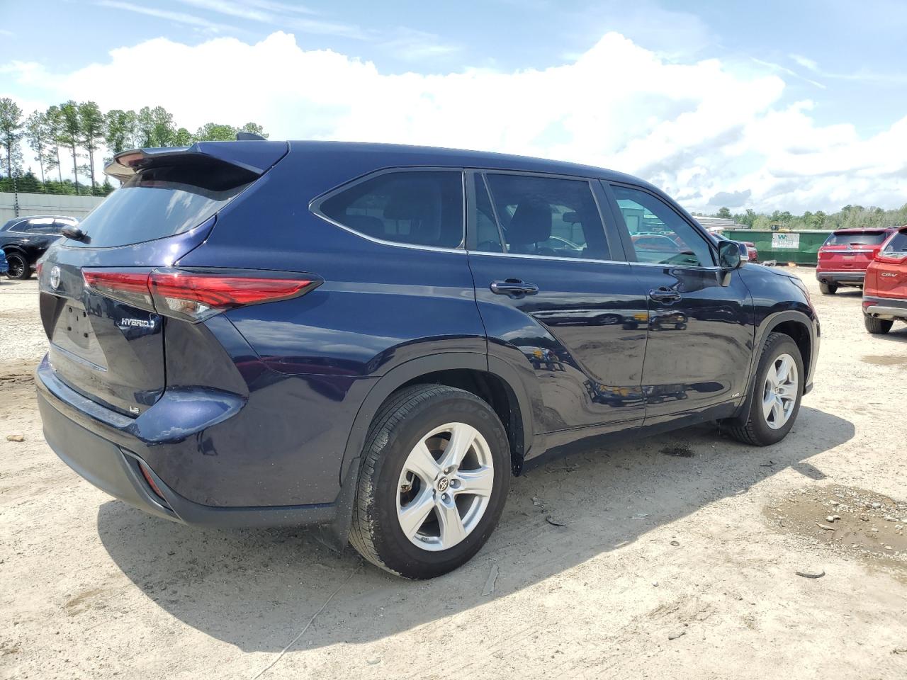 2023 TOYOTA HIGHLANDER HYBRID LE VIN:5TDBBRCHXPS578722