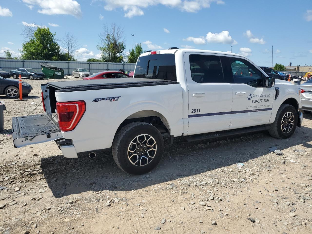 2023 FORD F150 SUPERCREW VIN:1FTFW1E57PKD72811