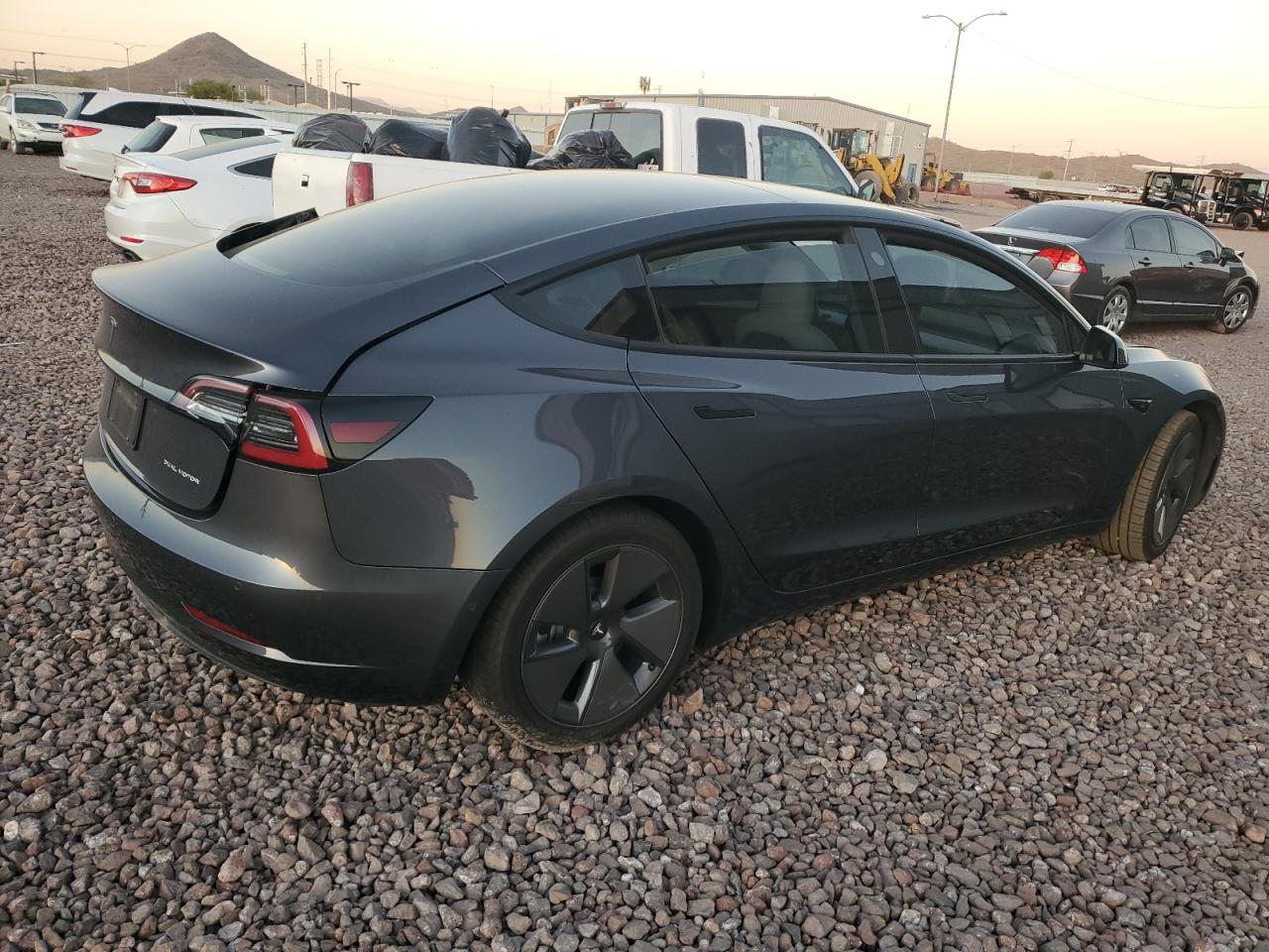 2022 TESLA MODEL 3  VIN:5YJ3E1EB8NF316320
