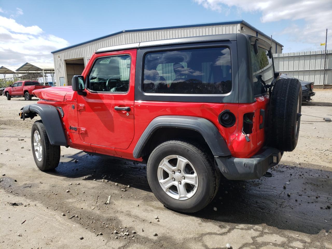 2022 JEEP WRANGLER SPORT VIN:1C4GJXAG3NW163763