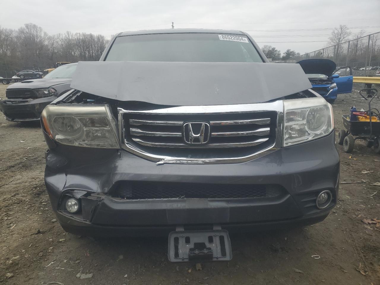 2023 HONDA PILOT SE VIN:5FNYF4H33FB078807