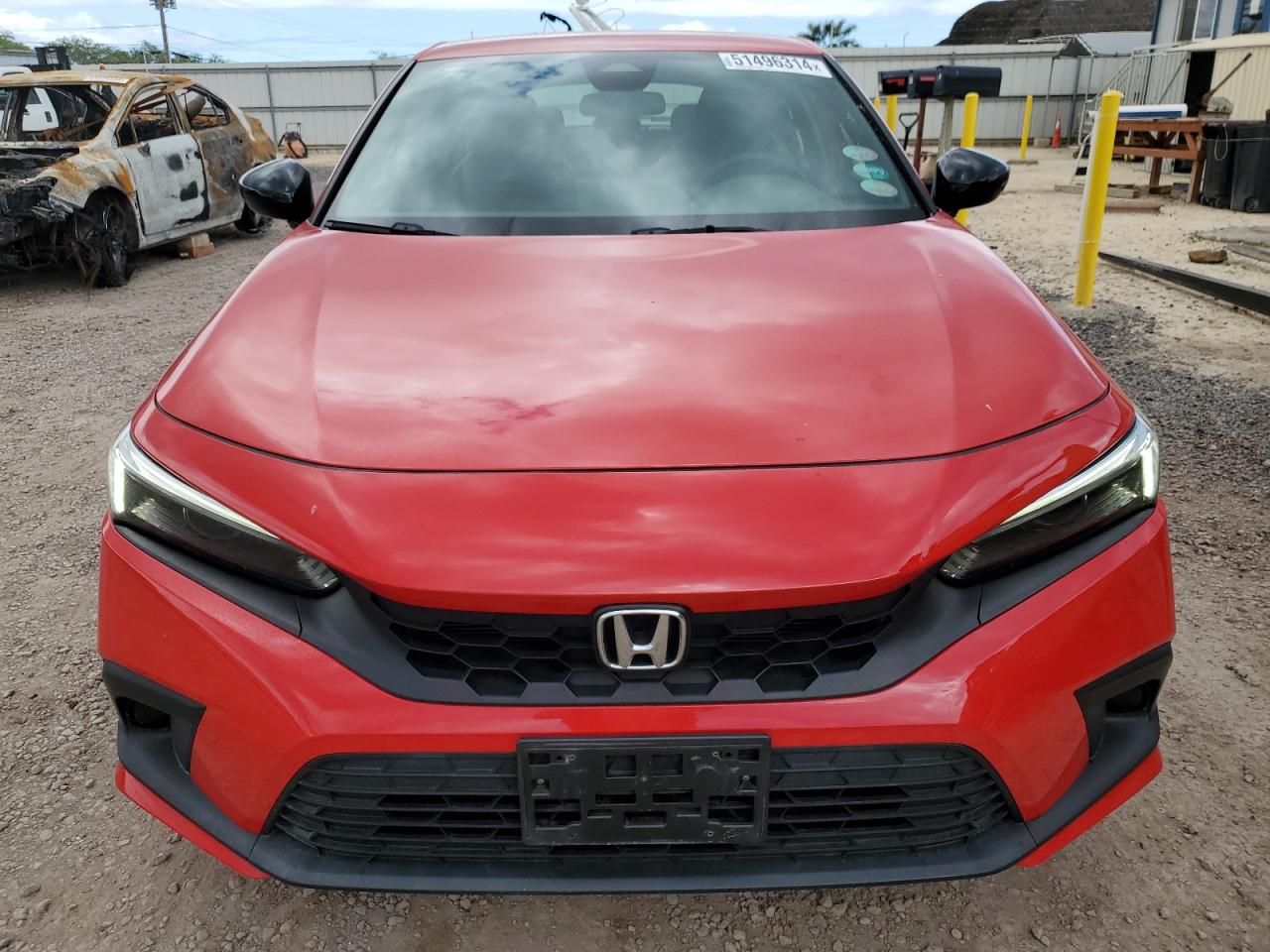 2022 HONDA CIVIC SPORT VIN:19XFL2H86NE017312