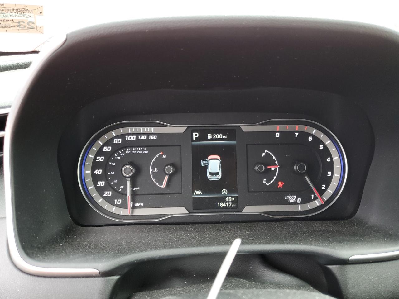 2022 HYUNDAI TUCSON SEL VIN:5NMJBCAE6NH144069