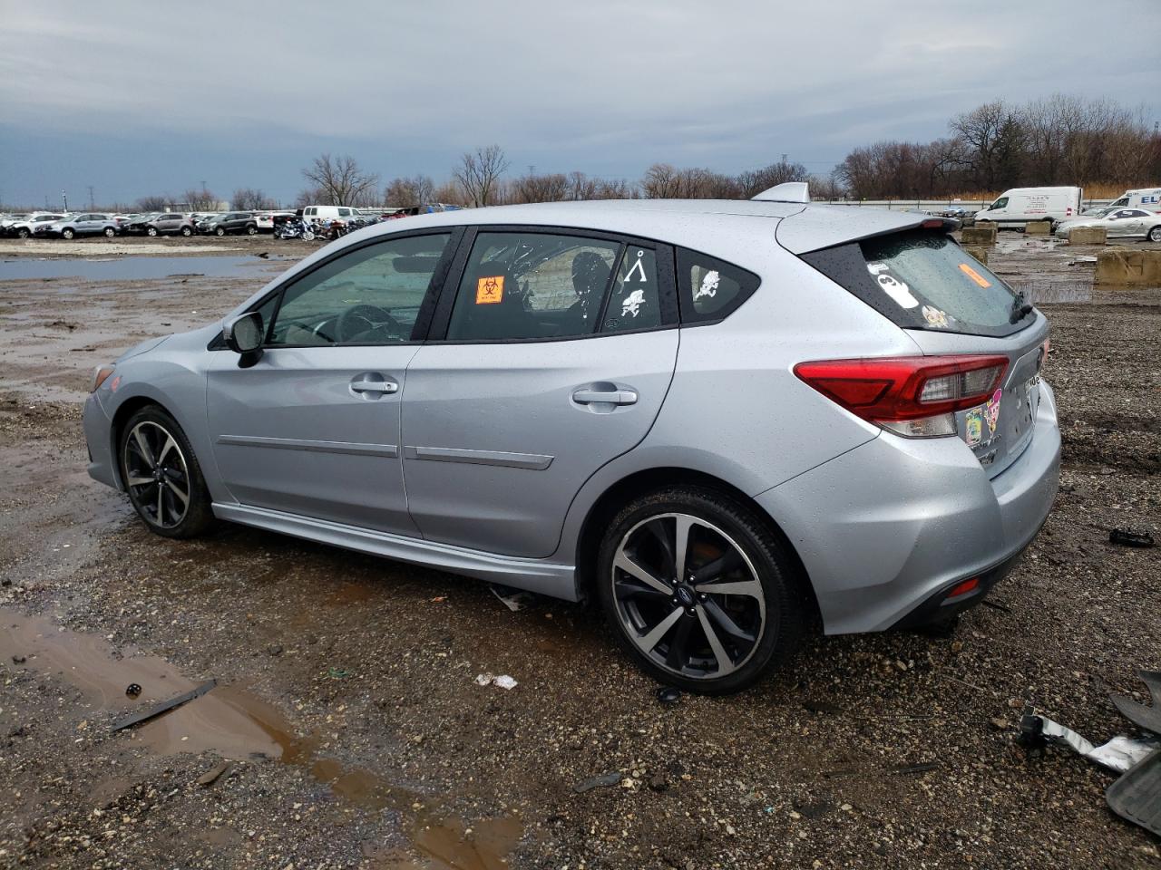 2022 SUBARU IMPREZA SPORT VIN:4S3GTAL64N3720127