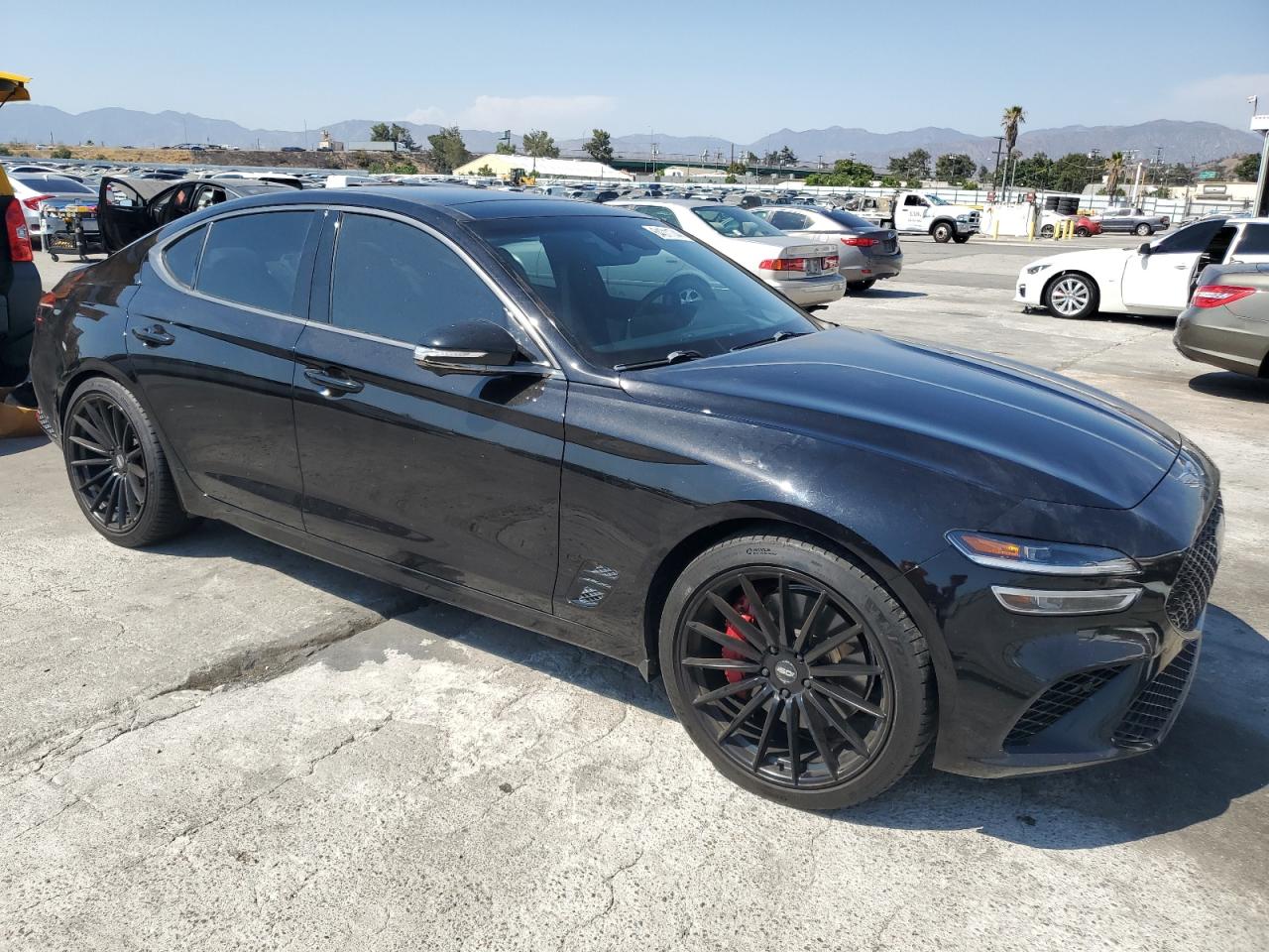 2022 GENESIS G70 BASE VIN:KMTG54TE2NU095029