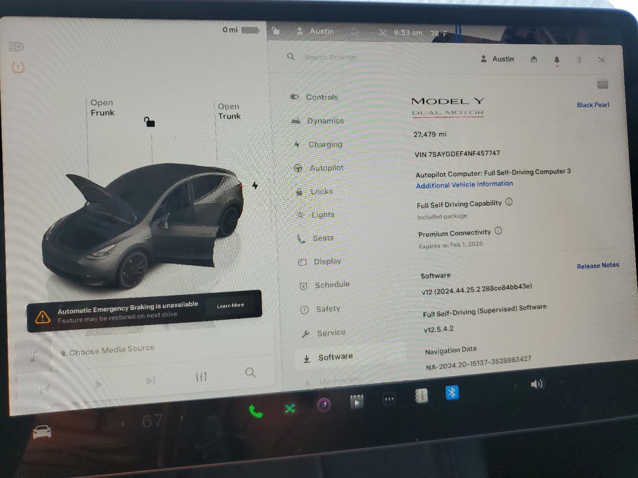 2022 TESLA MODEL Y  VIN:7SAYGDEF4NF457747