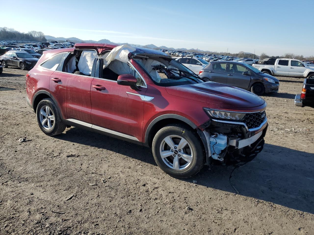 2022 KIA SORENTO LX VIN:5XYRG4LC0NG094947