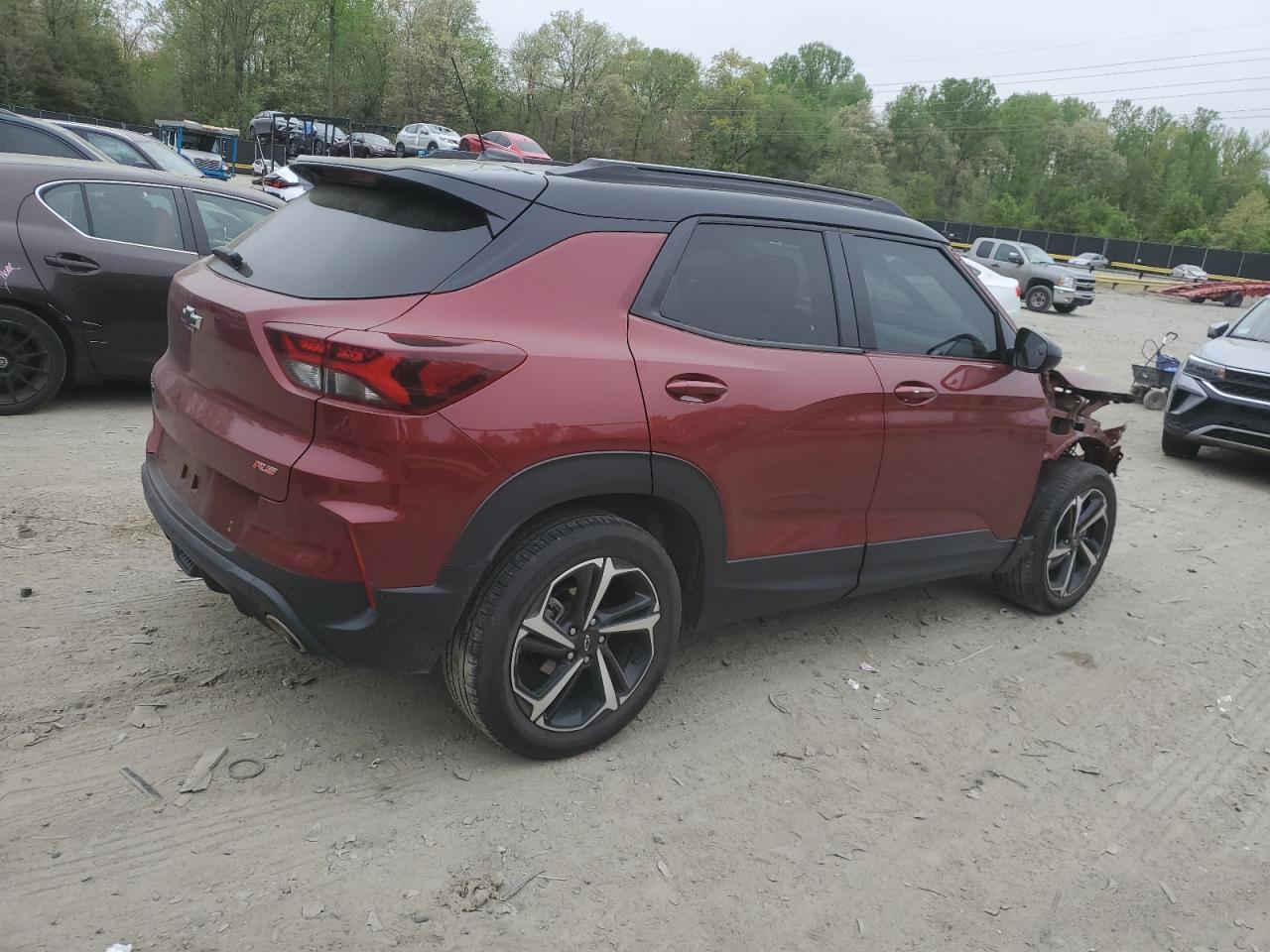 2022 CHEVROLET TRAILBLAZER RS VIN:KL79MTSL8NB074599