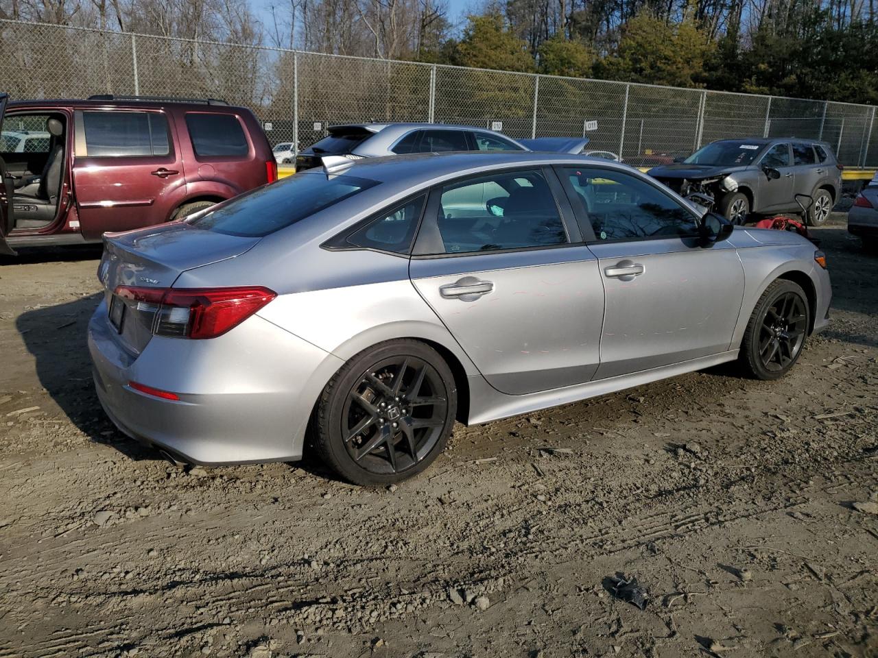 2022 HONDA CIVIC SPORT VIN:2HGFE2F50NH519709
