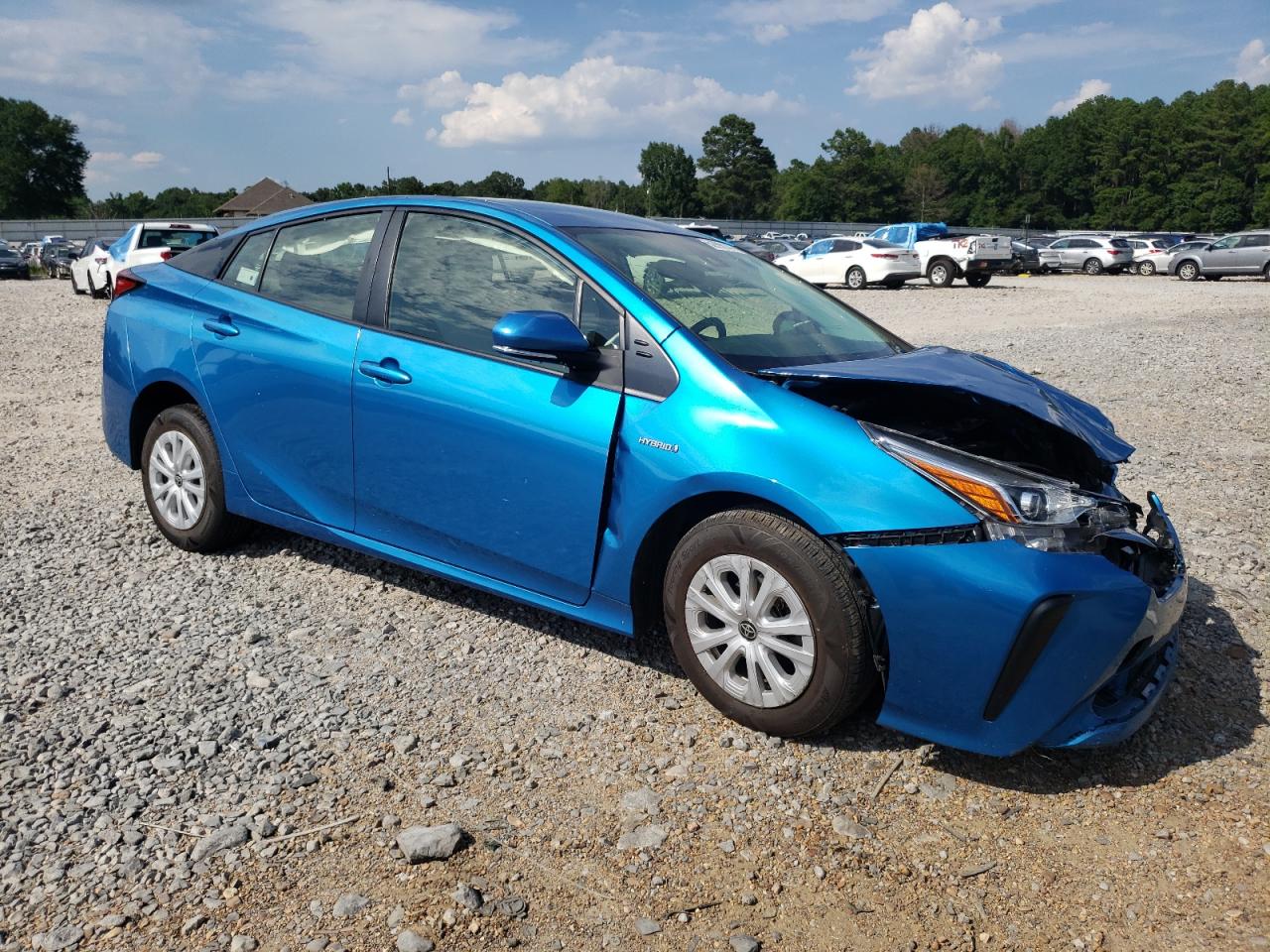 2022 TOYOTA PRIUS NIGHT SHADE VIN:JTDKAMFU8N3158843