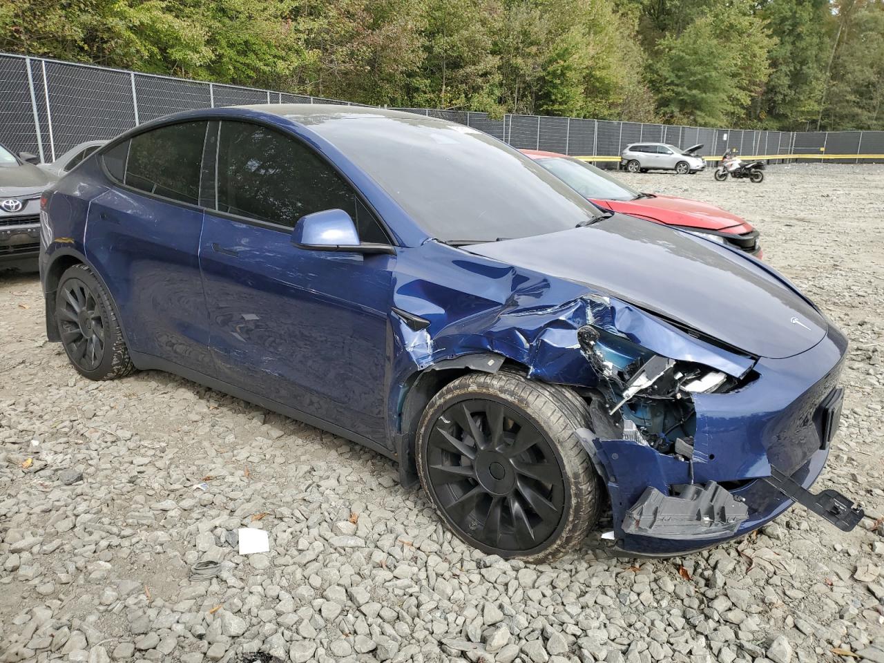 2022 TESLA MODEL Y  VIN:7SAYGDEE1NF480653
