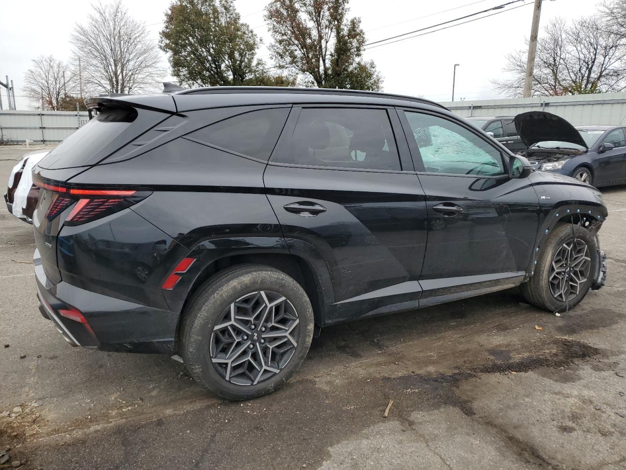 2022 HYUNDAI TUCSON N LINE VIN:KM8JFCAE1NU137460