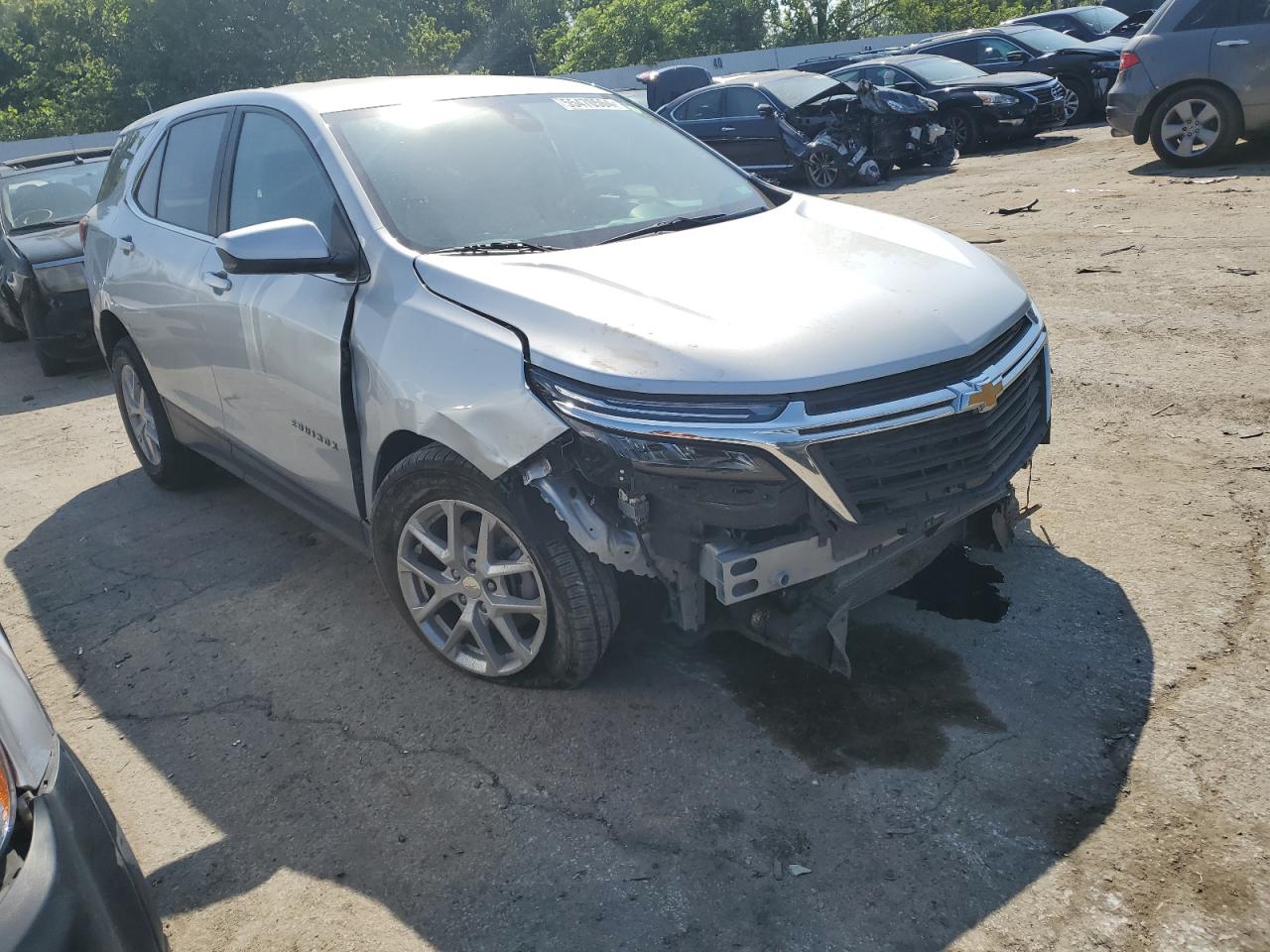 2022 CHEVROLET EQUINOX LT VIN:3GNAXKEV3NL100854