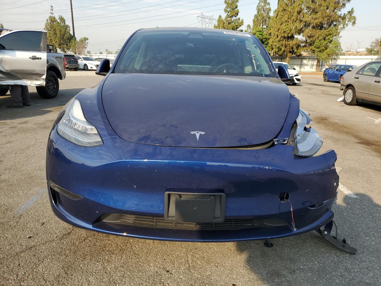 2022 TESLA MODEL Y  VIN:7SAYGDEEXNF376064