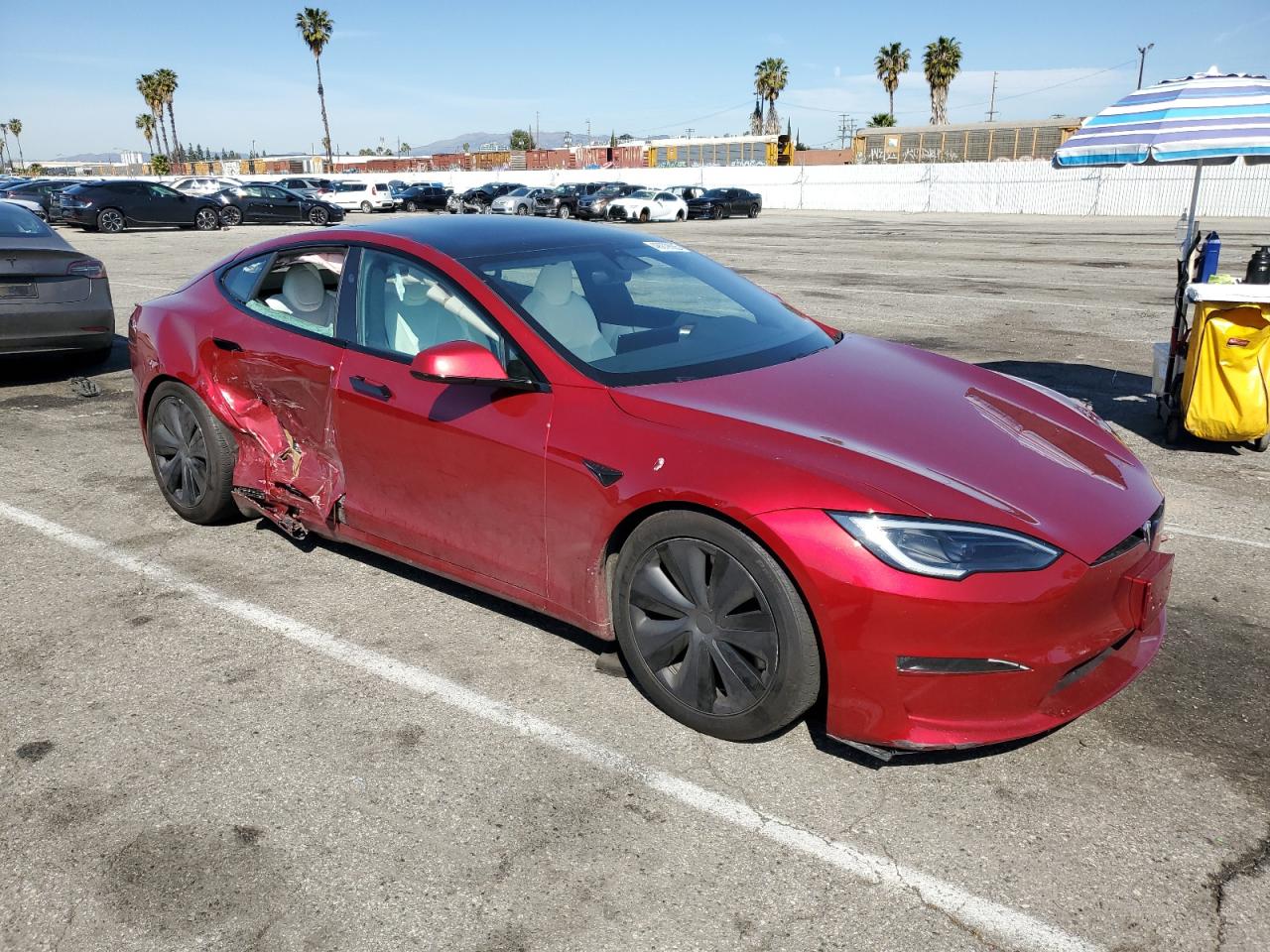 2023 TESLA MODEL S  VIN:5YJSA1E53PF525324