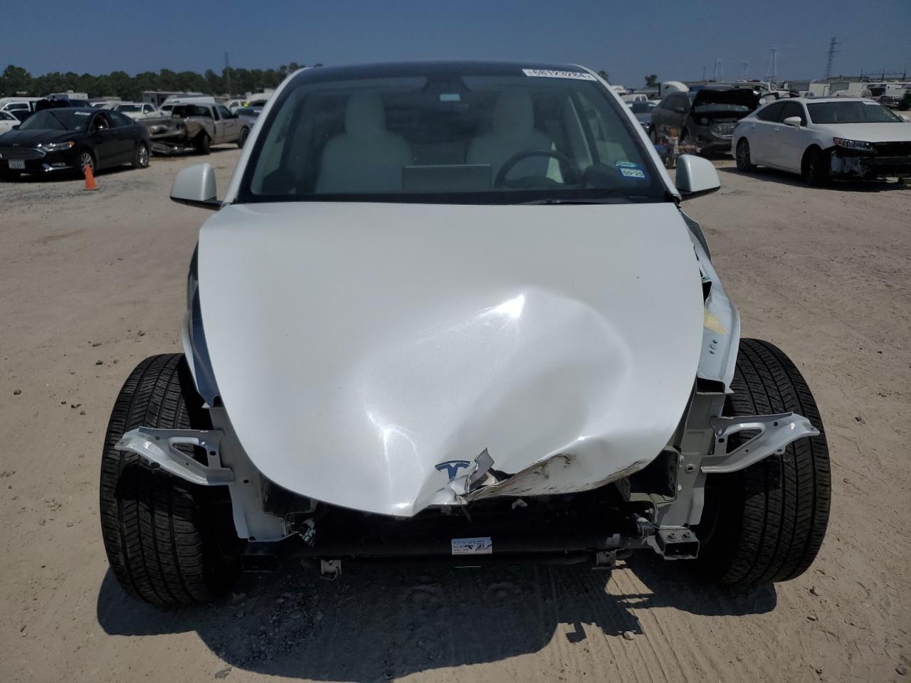 2022 TESLA MODEL Y  VIN:7SAYGDEE3NF430563