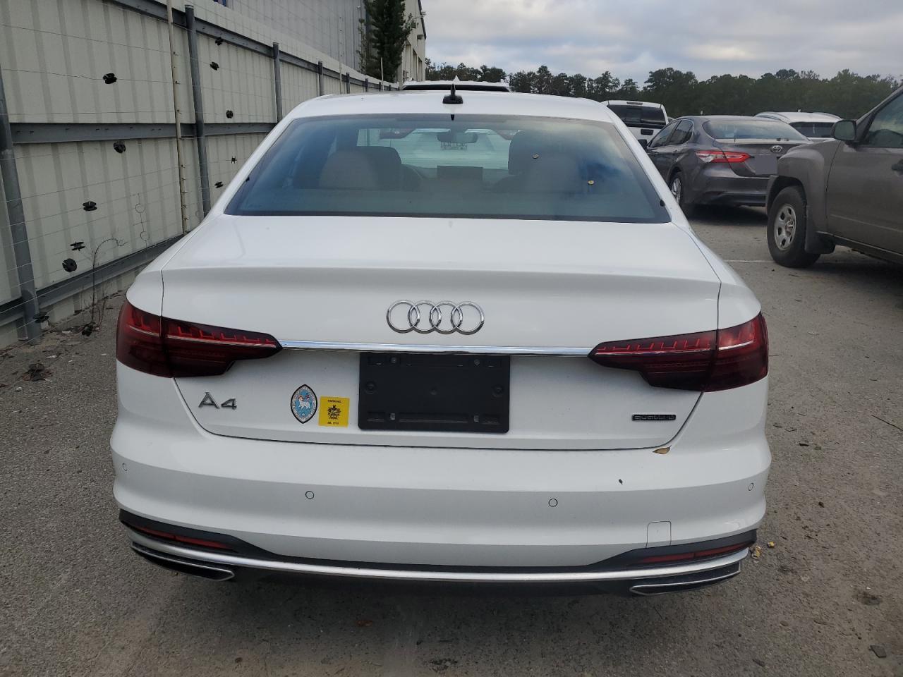 2022 AUDI A4 PREMIUM 40 VIN:WAUABAF4XNN003154