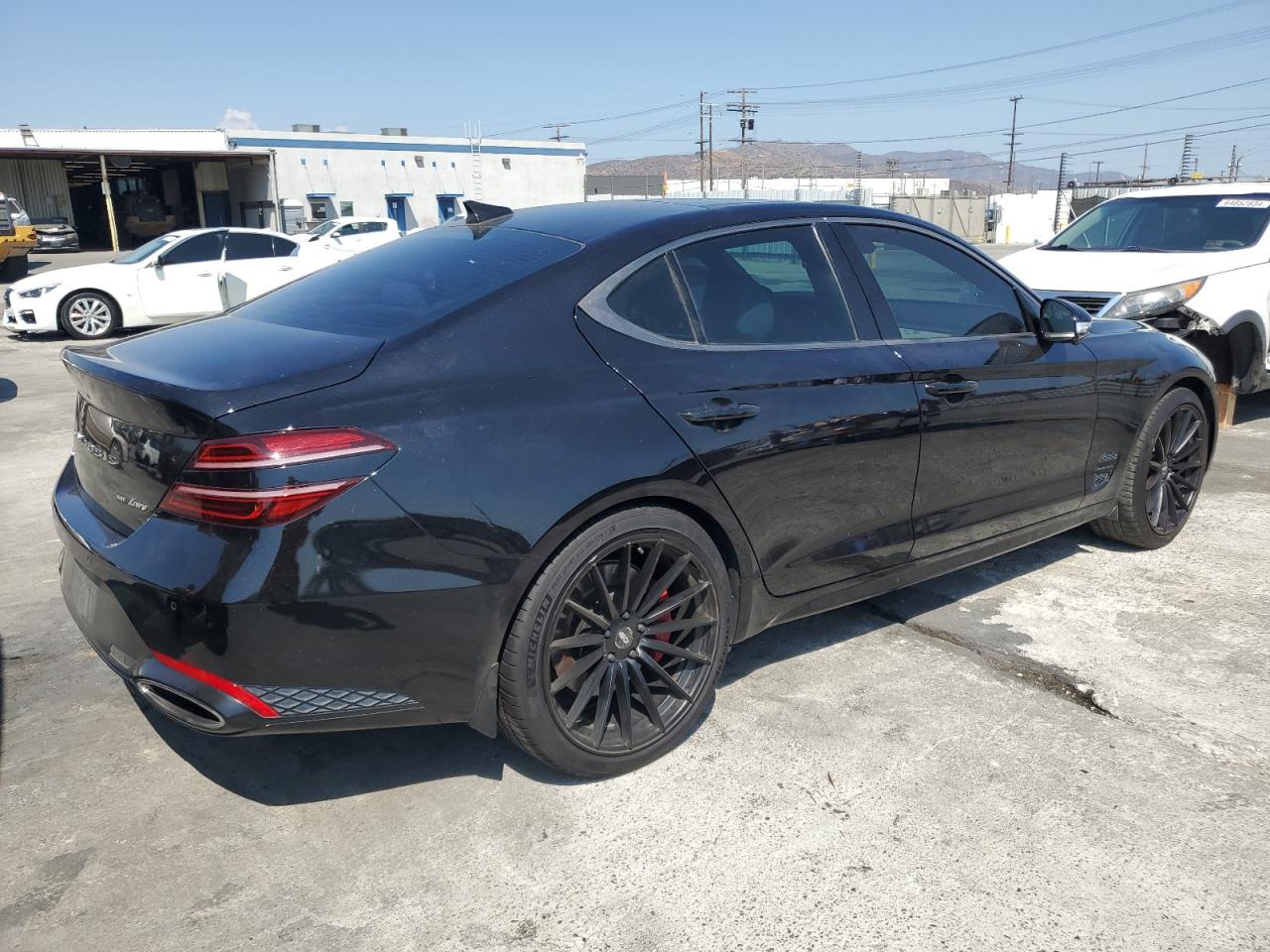 2022 GENESIS G70 BASE VIN:KMTG54TE2NU095029