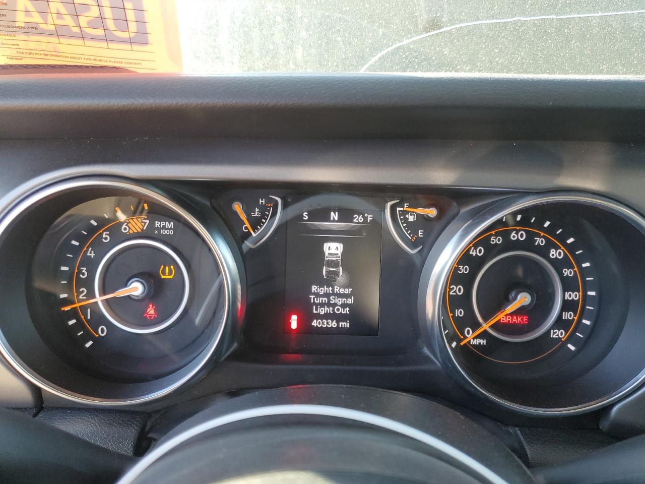 2023 JEEP WRANGLER SPORT VIN:1C4HJXDG7PW533826