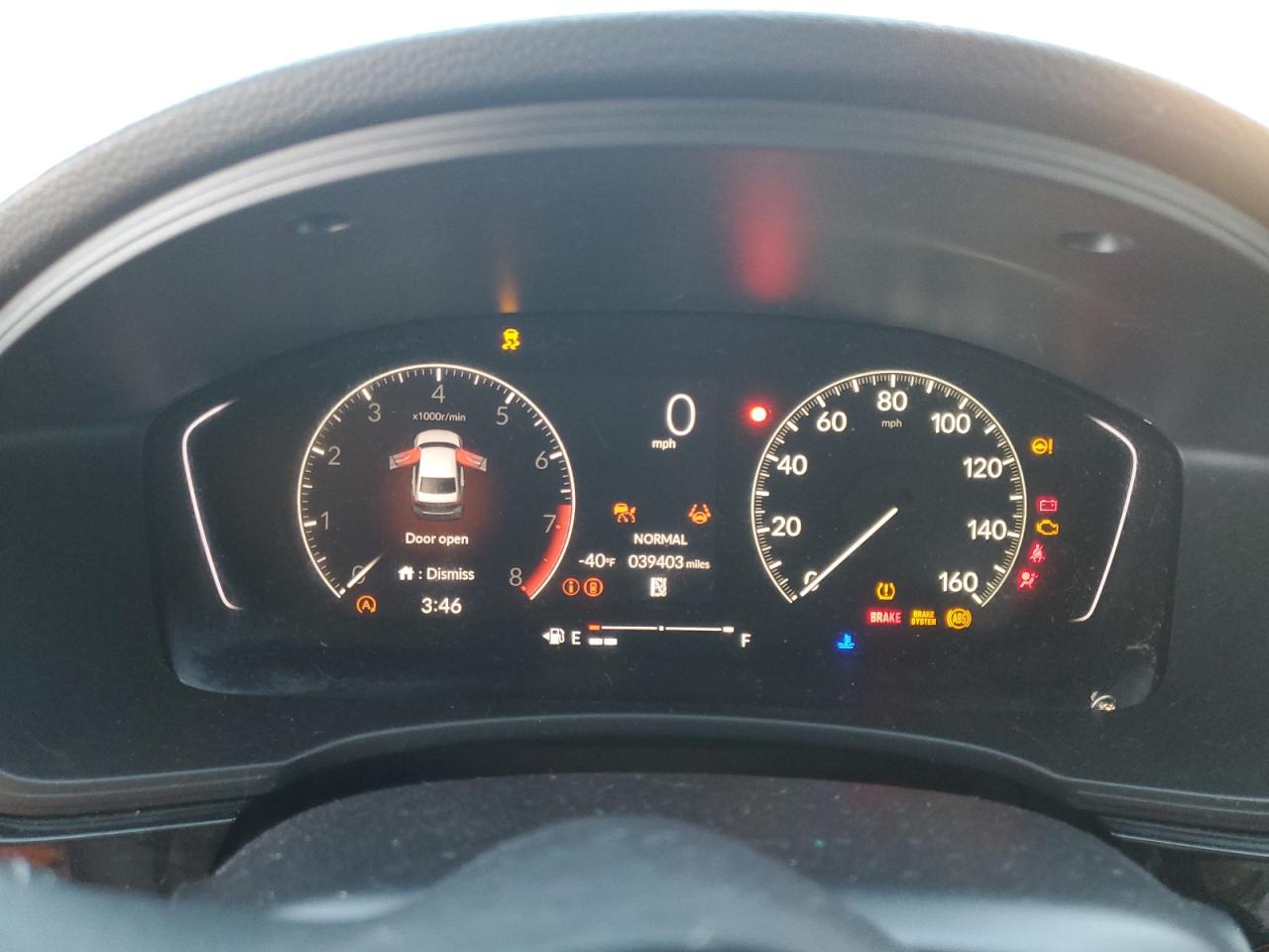 2022 HONDA CIVIC SPORT VIN:2HGFE2F50NH598475